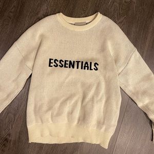 Fear of god essentials knit crew neck